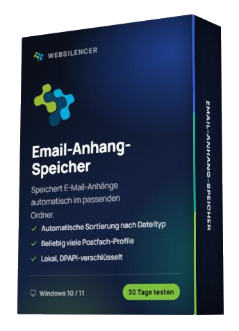 Email-Anhang-Speicher Verpackung