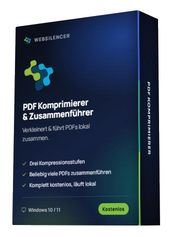 PDF Komprimierer & Zusammenführer – Produktbild